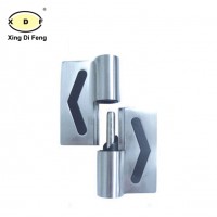 Zinc Alloy Toilet Cubicle Partition bathroom shower room accessories door hinge E-722(Black)