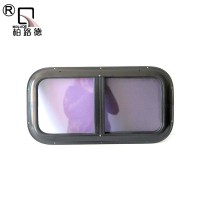 Stable and Refined aluminum frame horse float window