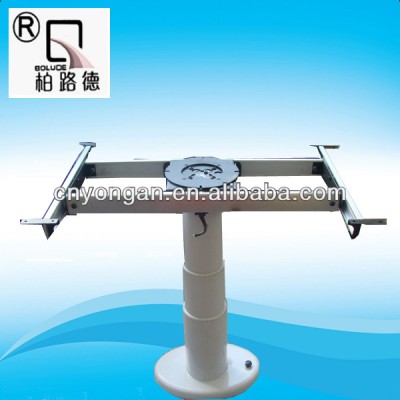 Caravan pedal switch lifting table support